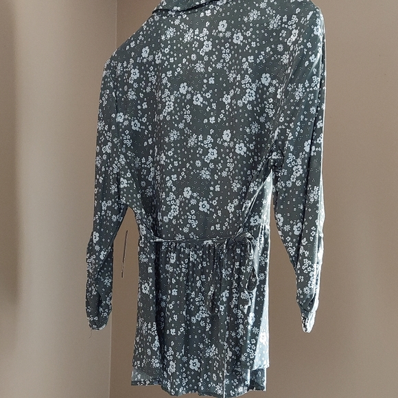 Floral print babydoll top - Picture 6 of 8